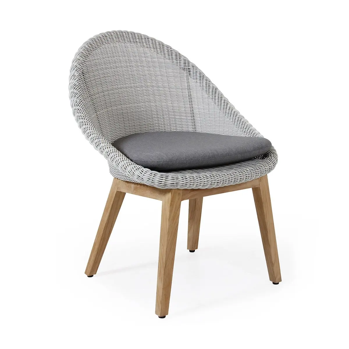 

Outdoor Garden Dining Chair Set Furniture Balcony Dining Table and Chair Garden Outdoor Teak Chair