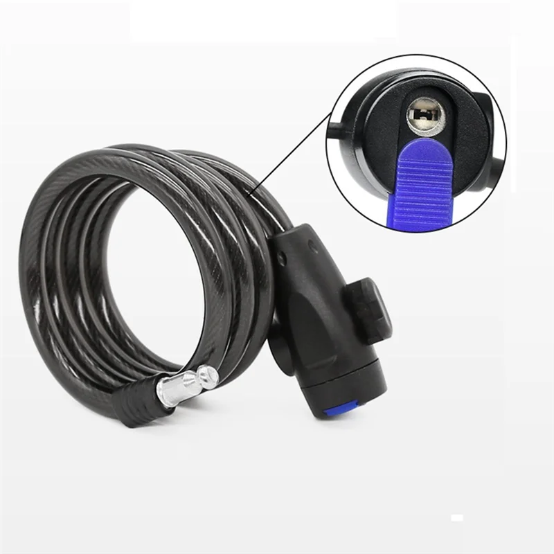 

AEF5-Замки для велосипеда Круглые замки Противоугонные замки Замки для езды на велосипеде на открытом воздухе Оборудование для езды на велосипеде