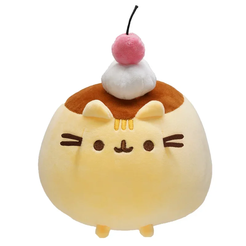 22cm Pusheen Cat Peluche Doll Cute Animal Pudding Cats Soft Toy Kawaii Anime Cartoon Doll Room Decoration Kids Birthday Gift