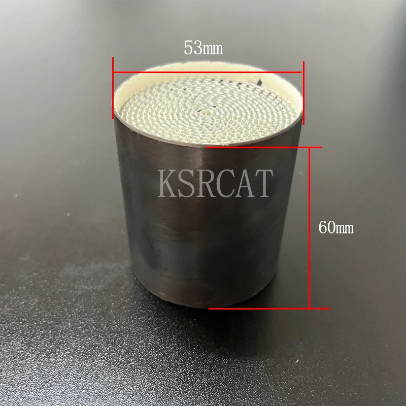 

Motorcycle catalyst 53*60mm metallic catalytic converter filter Improve Fuel Economy