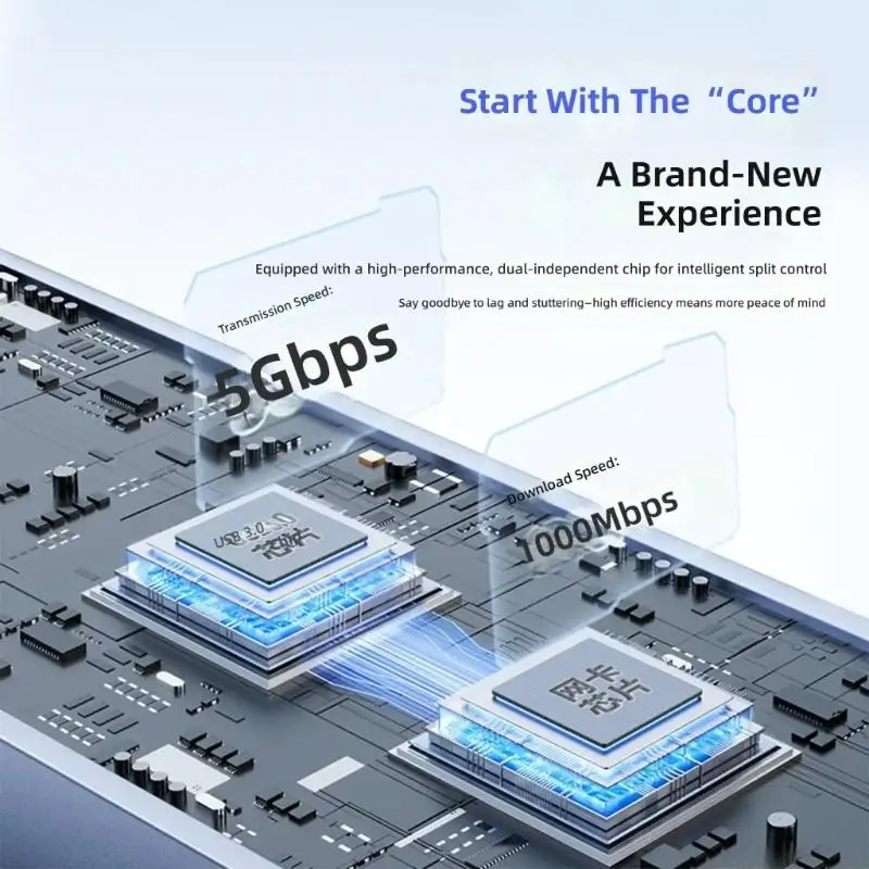 

Plugs Play USB C And A Ethernet Card With 5Gbps Speed And Aluminum Housing