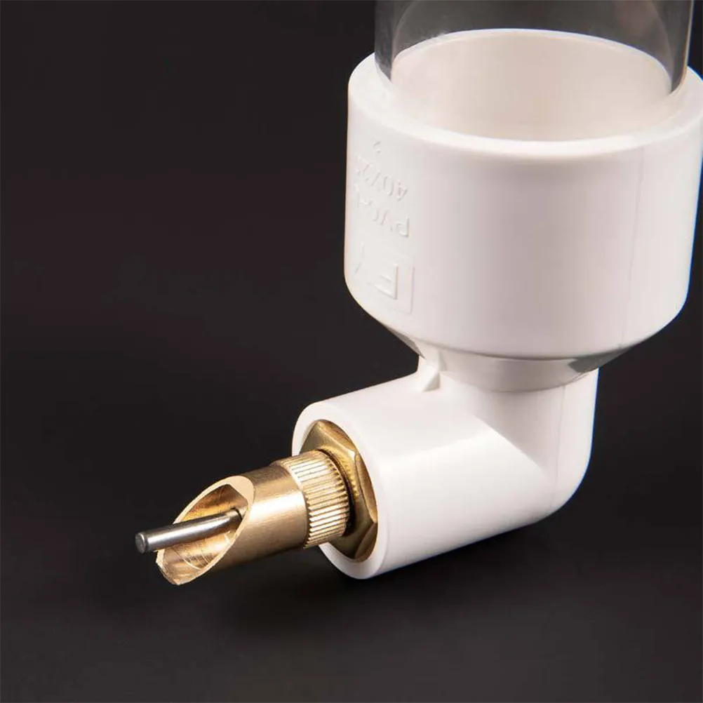 1個入り-安全で信頼性の高い自動給餌器ボトル-高さ調整可能-150ml-250ml-380ml-オウム、ウサギ、ハムスターのケージ用-給水器