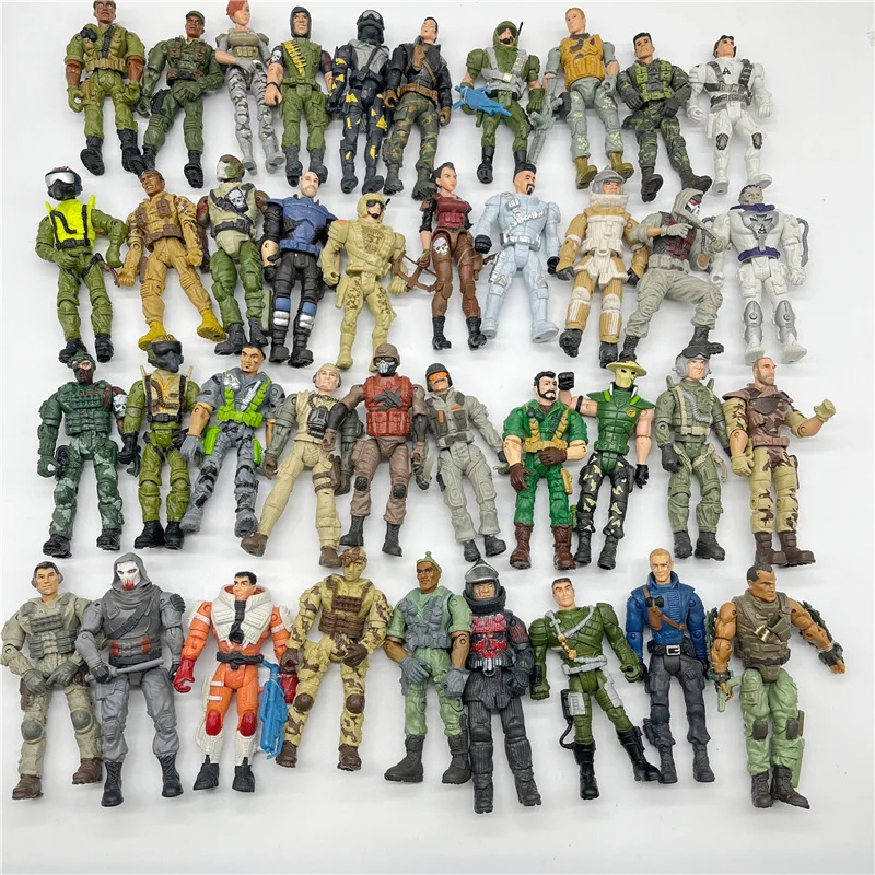 3.75 Warrior Lanard soldier special troops mode action figure doll toy character figurines children kids collection toys gifts