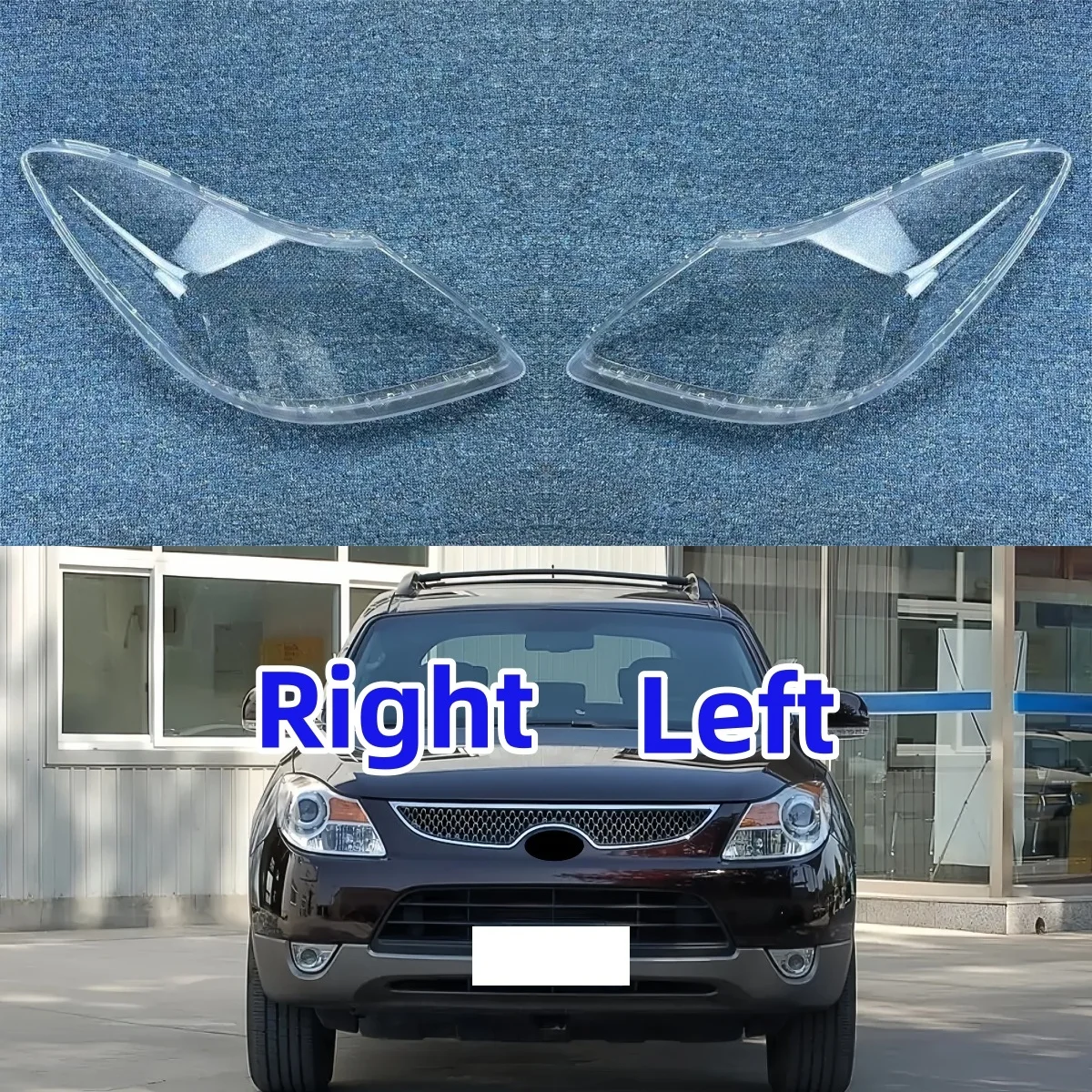 

For Hyundai Veracruz 2007 2008 2009 2010 2011 2012 Car Accessories Headlights Lamp Lens Replace The Original Lampshade