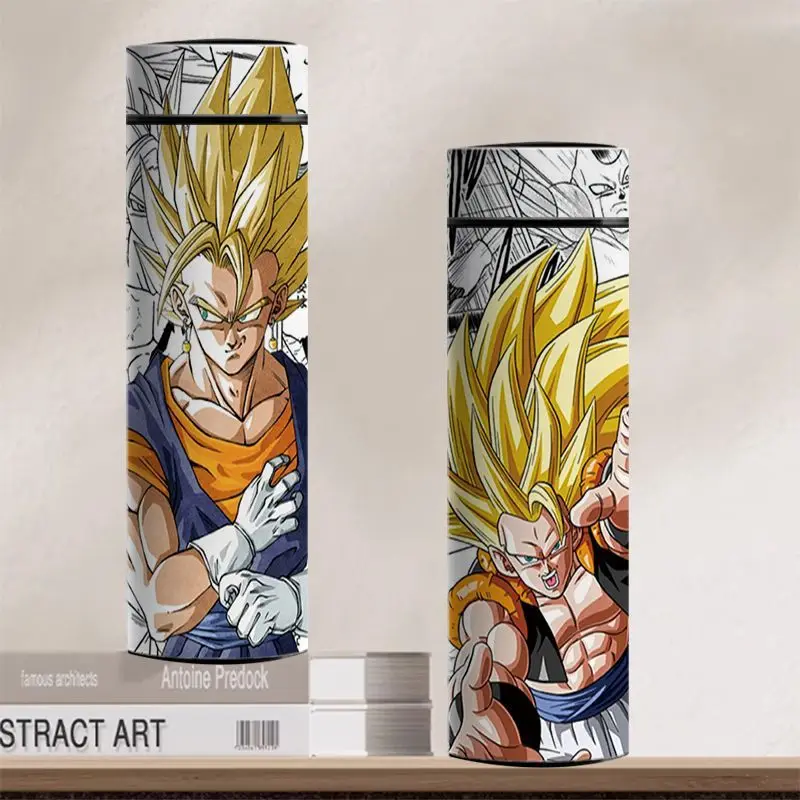 Dragon Ball animation peripheral Vegeta smart stainless steel temperature display thermos cup large capacity portable tea cup