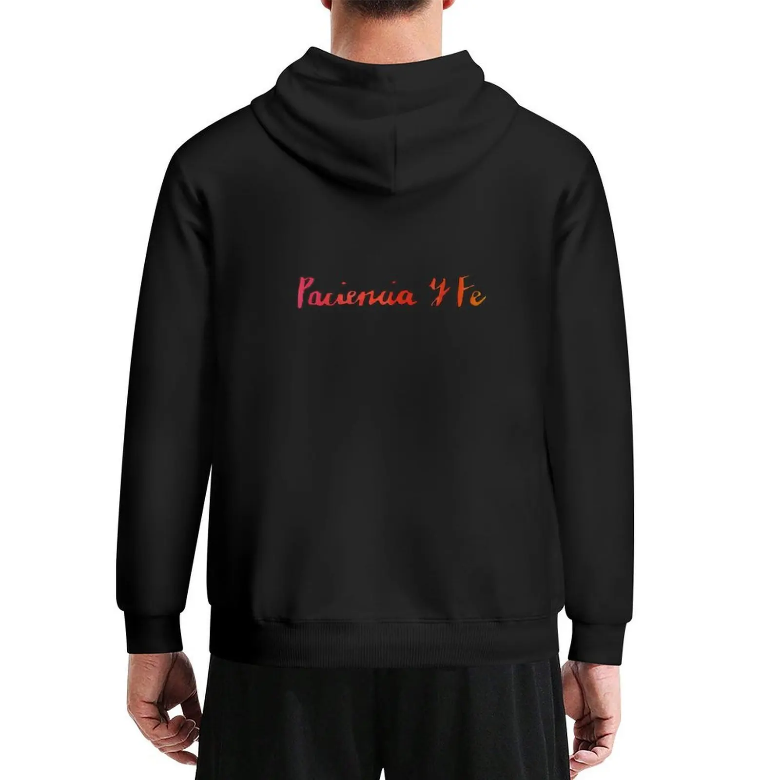 Paciencia Y Fe- In The Heights Lyric Hoodie korean style clothes fashion men winter clothes korean clothes hoodie men