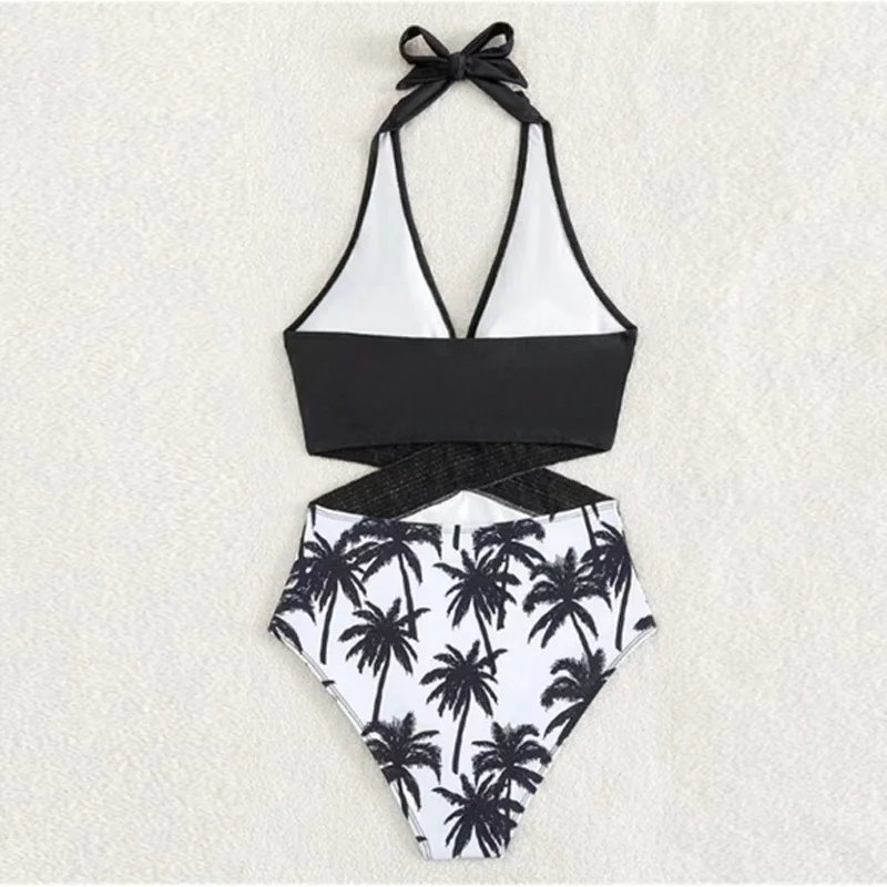 Summer Bikini Mother Daughter Father Son Swimsuit Parent-Child Family Swimming Costume Family Matching Beach Sunny Swimwear