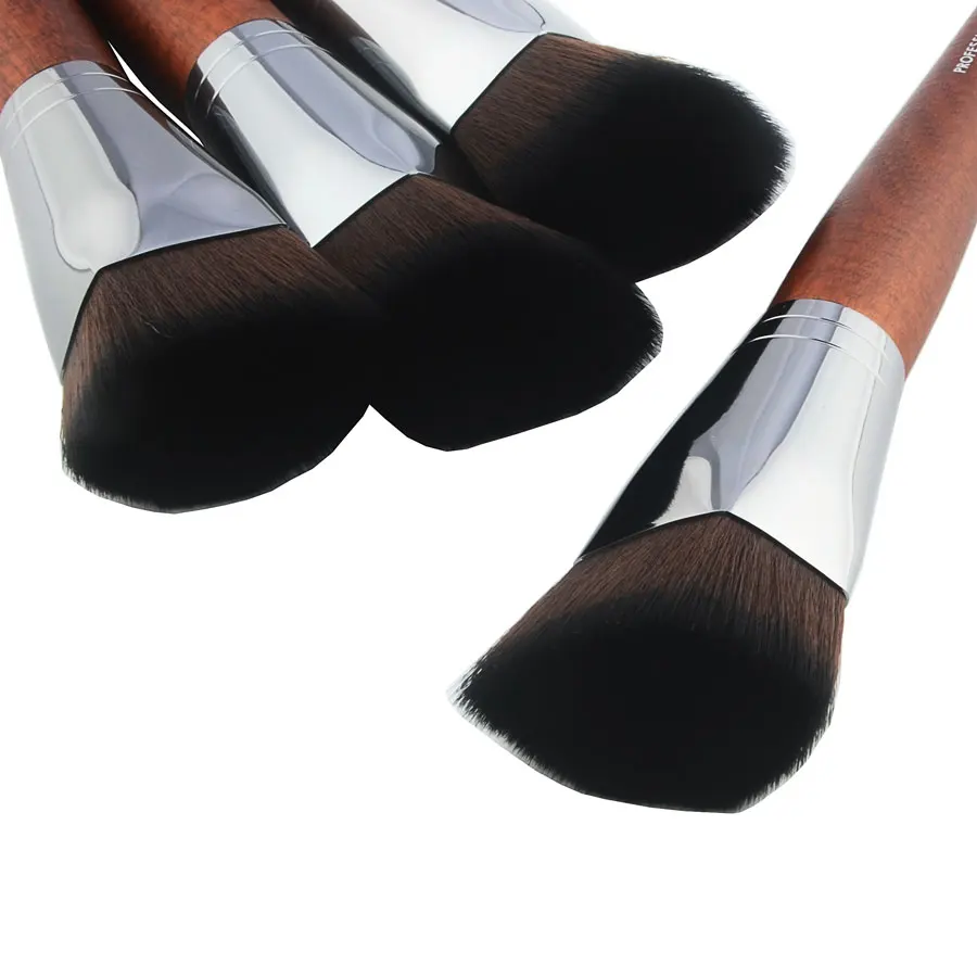 1 piece 109 Flat Foundation Makeup Brushes Diamond Liquid Foundation Make up Brush BB Cream Wood handle Face cosmetic tools