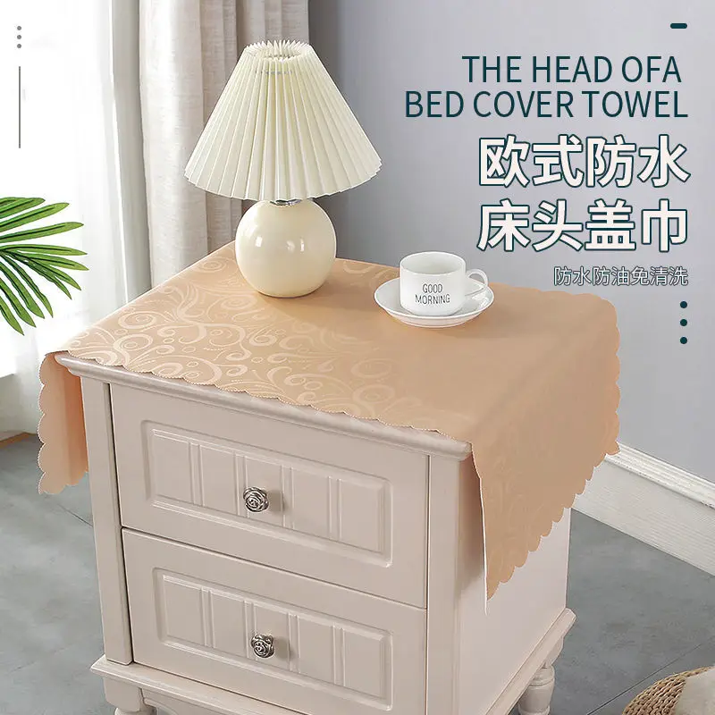 Nightstand cover cloth table mat TV cabinet cover cloth household dust cloth Microwave oven multipurpose towel