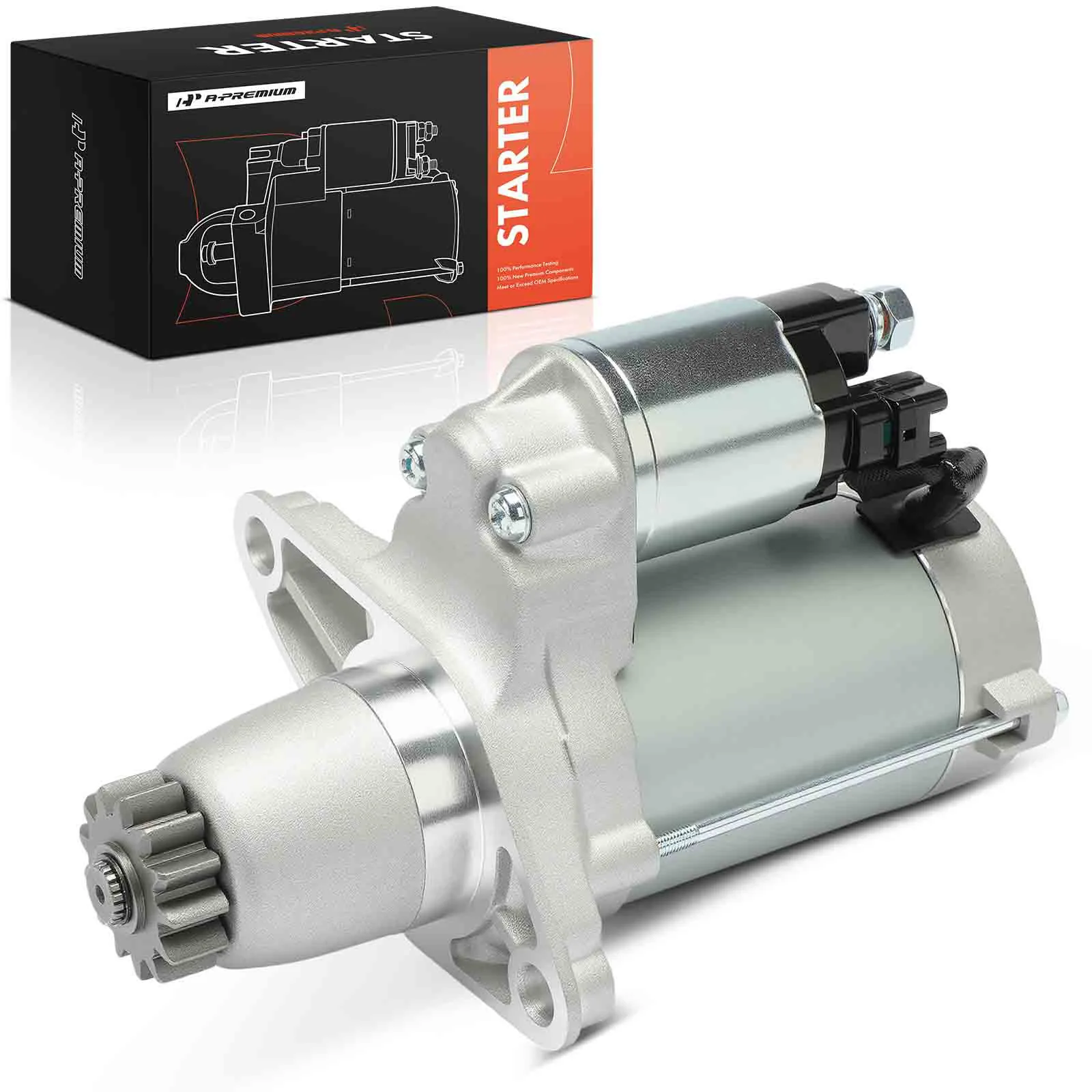 A-Premium Starter Motor for Toyota Camry 02-17 RAV4 06-18 Corolla 09-10 Highlander 04-19 Sienna 04-16 Lexus RX330 04-06 RX350