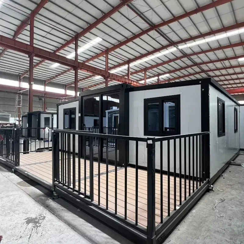 Ready To Ship Prefabricated 20Ft 40Ft Expandable Prefabricated Container House for Sale Shipping Prefab Tiny Home 3 4 5 Bedroom