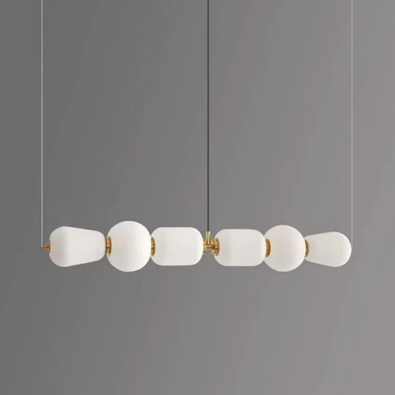 Modern Fishing Line Chandelier Style for Sugar Lighting Suitable For Dining Rooms Living Rooms Gourd Lights