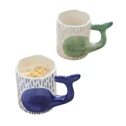 Creative Whale Handgrip Ceramics Mugs Coffee Mug Milk Tea office Cups Drinkware the Best birthday Gift