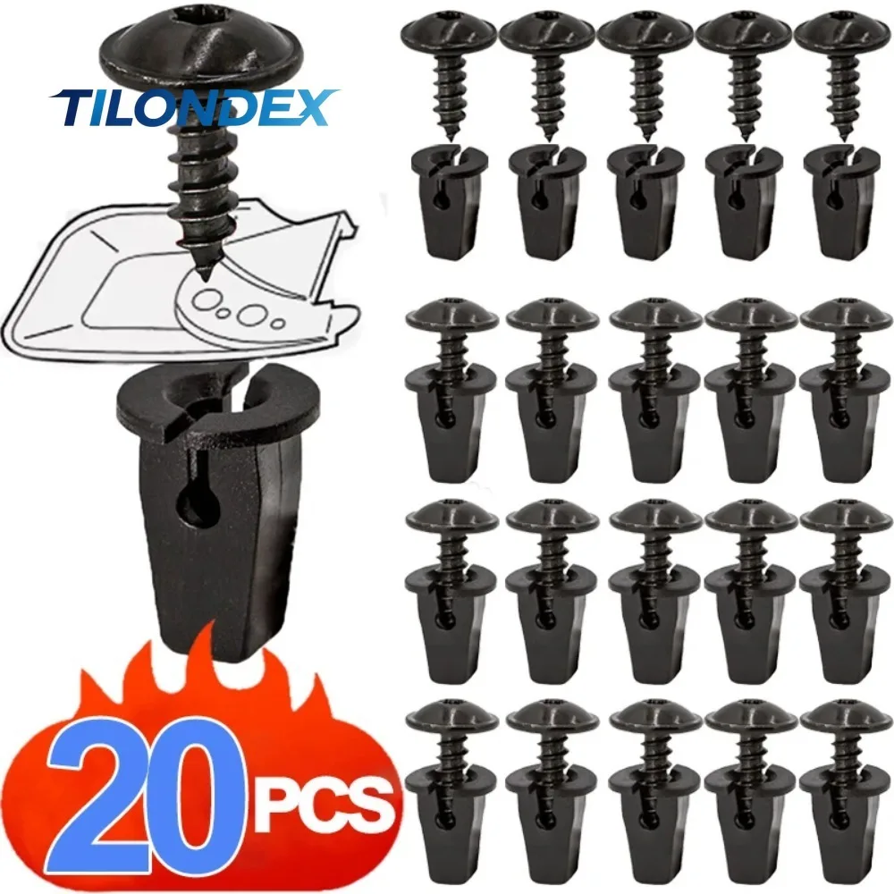 TILONDEX VW Fender Chassis Trim Mounting Bolts Torx Screw Bolt Bumper Engine Cover Mud Flaps Splash Guards Undertray Hardware