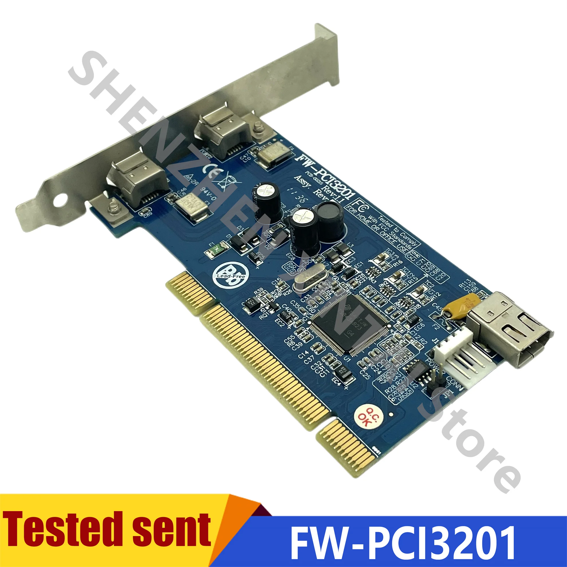 100% Working Original FW-PCI3201 FW-PCI3201 Rev:1.1 Capture Card