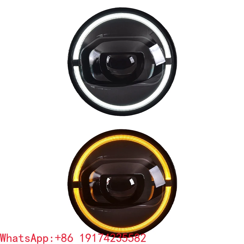 

For Jeep Wrangler 2007 2017 JK Car Light Accessories LED Headlights Upgraded Head Lamp Front Head Light DRL Front Light