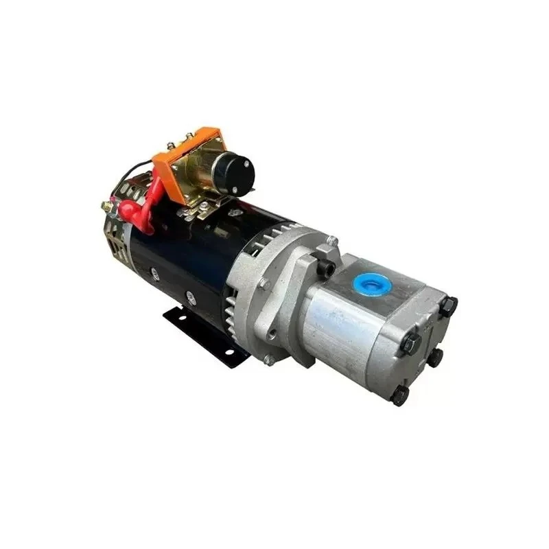 Electric power improved flip hydraulic power unit pumping station