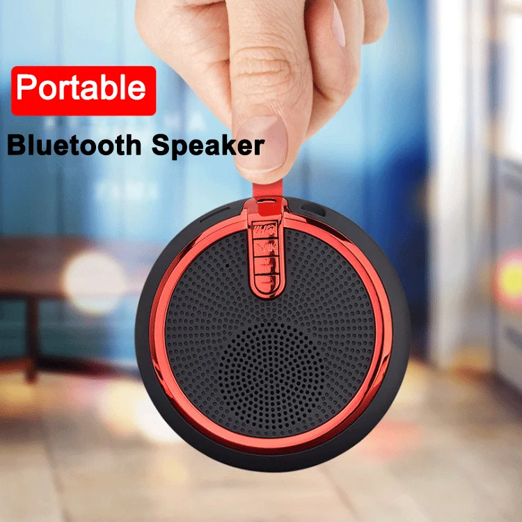 

Mini Bluetooth Audio TWS Wireless Portable Speaker MP3 Small Outdoor Loudspeaker Handsfree TF USB Subwoofer Support FM Radio AUX