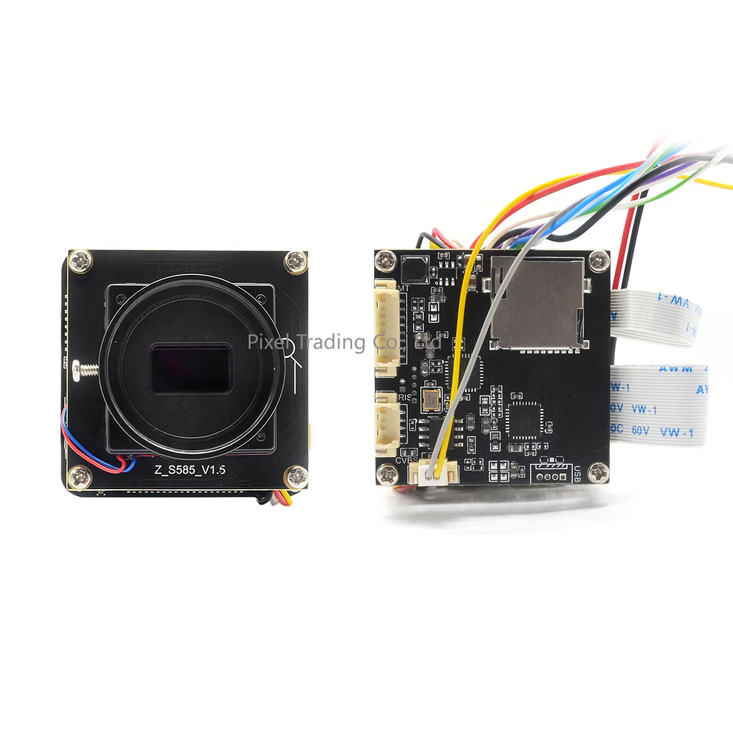 IMX585 4K IP and CVBS Dual Output  Camera Module , IMX 1/1.2inch CMOS Sensor, Starvis 2  Super Low Light Dark Vision Camera