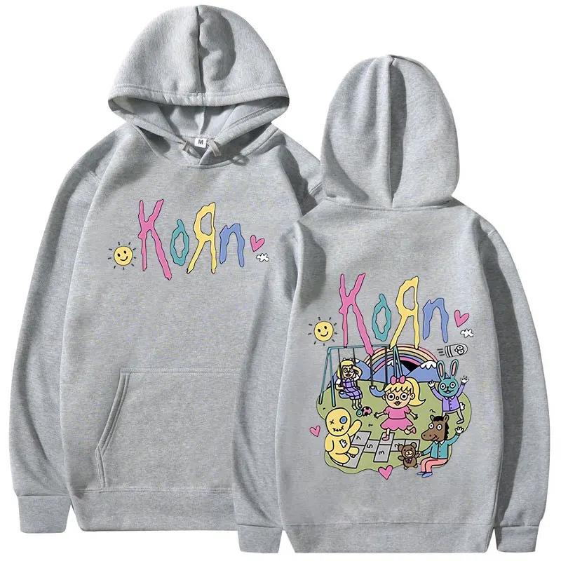 سويت شيرت نسائي بقلنسوة للموسيقى على الطراز القوطي بأكمام طويلة #3