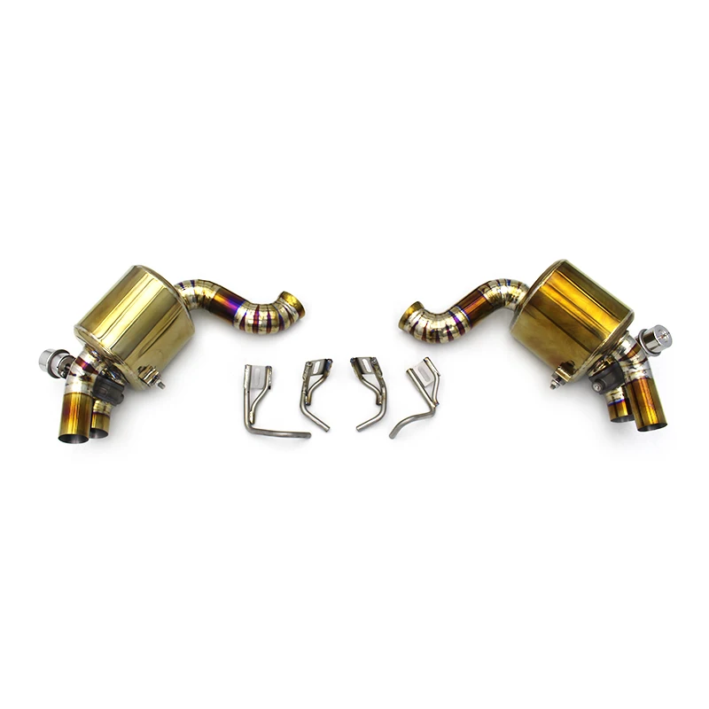 

Yooking Axle Exhaust For Ferrari California 4.3 2009-2014 Gold Titanium Exhaust Pipe