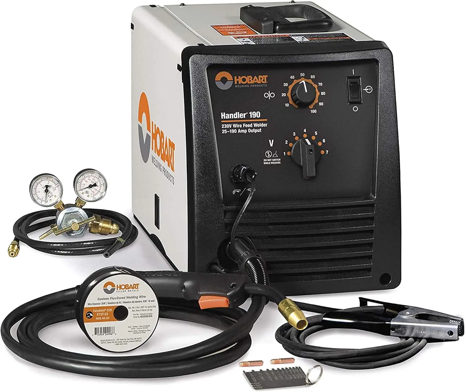 MIG Welder 230V control of the output parameters for improved arc performance with less spatter provide reliability