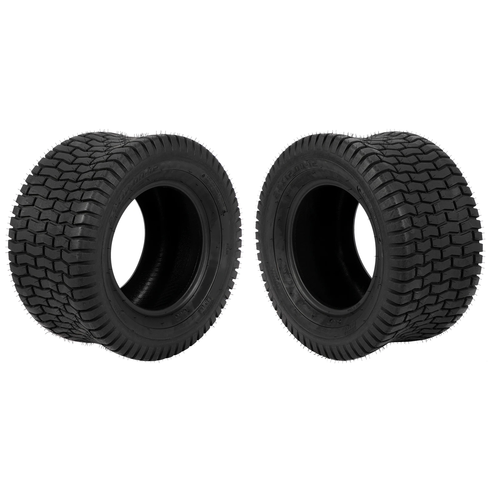 24 x12.00-12 6 Ply HEAVY DUTY Turf Master Lawn Mower Tires