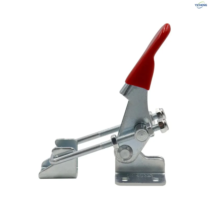 

Heavy Duty Large Toggle Clamp Latch,163KG Holding Capacity, Self-Lock U-Bolt Adjustable Latch