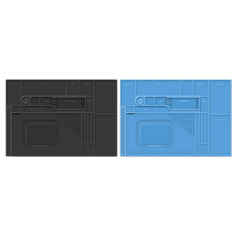 Magnetic Silicone Pad For Mobile And Computer Motherboard Repair With Screw Positioning Repair Mat-AT36