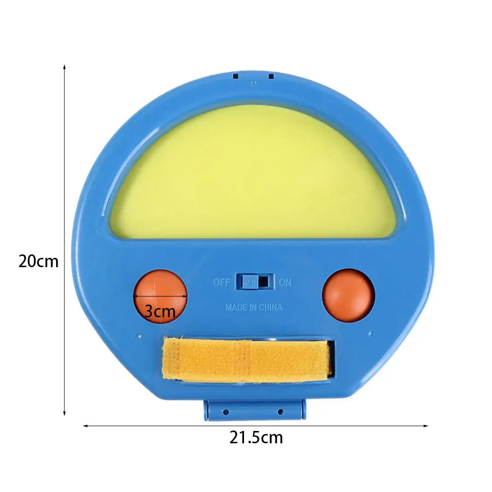 Gioco di lancio e cattura della palla in plastica Giocattolo di interazione genitore-figlio portatile durevole Racchetta interattiva leggera con impugnatura a mano