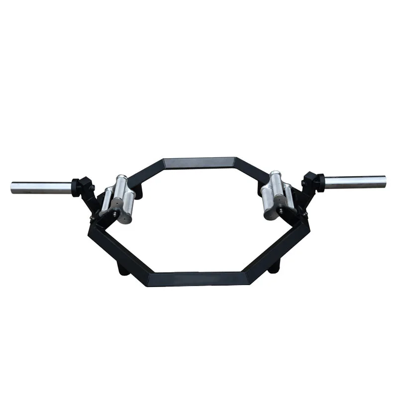 Custom Weightlifting Equipment Professional Hex Trap Bar Weightlifting Barbell Bar