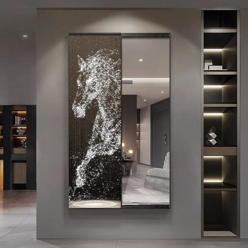 

Ornament Aesthetic Mirror Luxe Display Frame Set Mirror Creative Design Enfeites Para Casa Decoracao Furniture Accessories