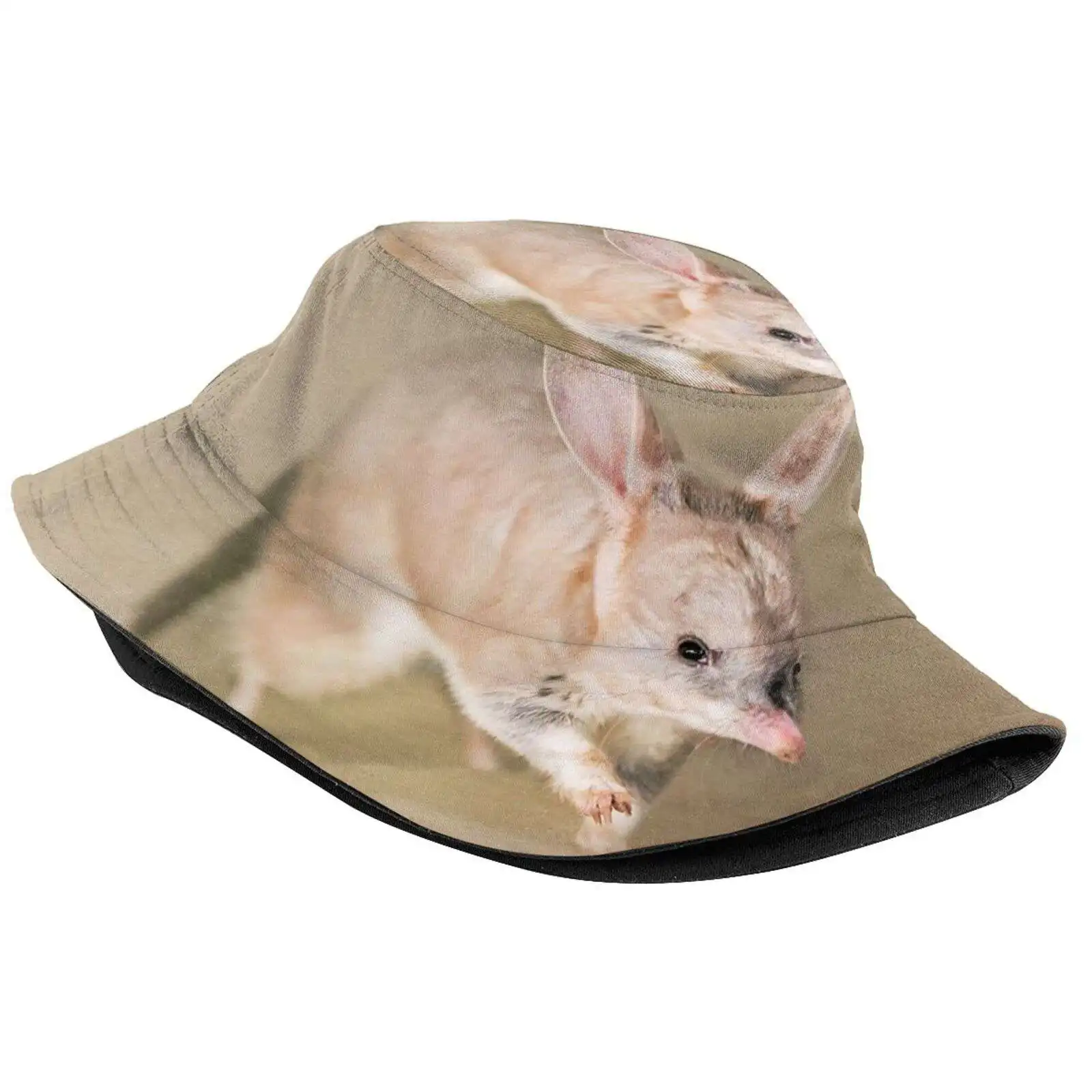 Bilby Sun Cap Fisherman Hat Bucket Hats Bilby Australian Wildlife Mel Spittall Nature