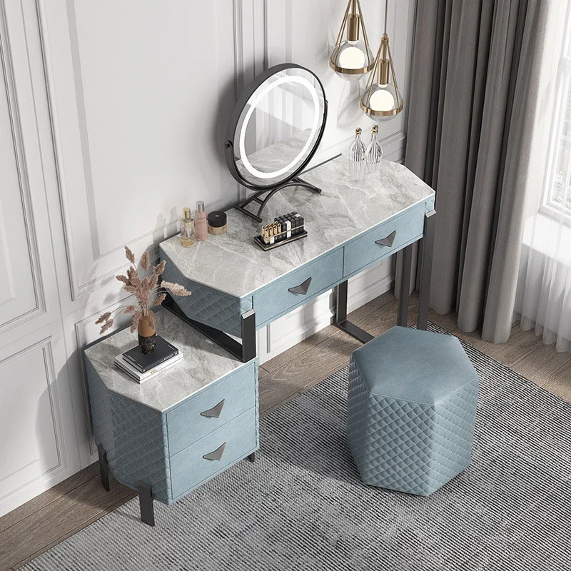 Makeup Desk Vanity Table Modern Aesthetic Accent Luxury Design Cheap Dressing Table Universal Mesa De Maquillaje Home Decor