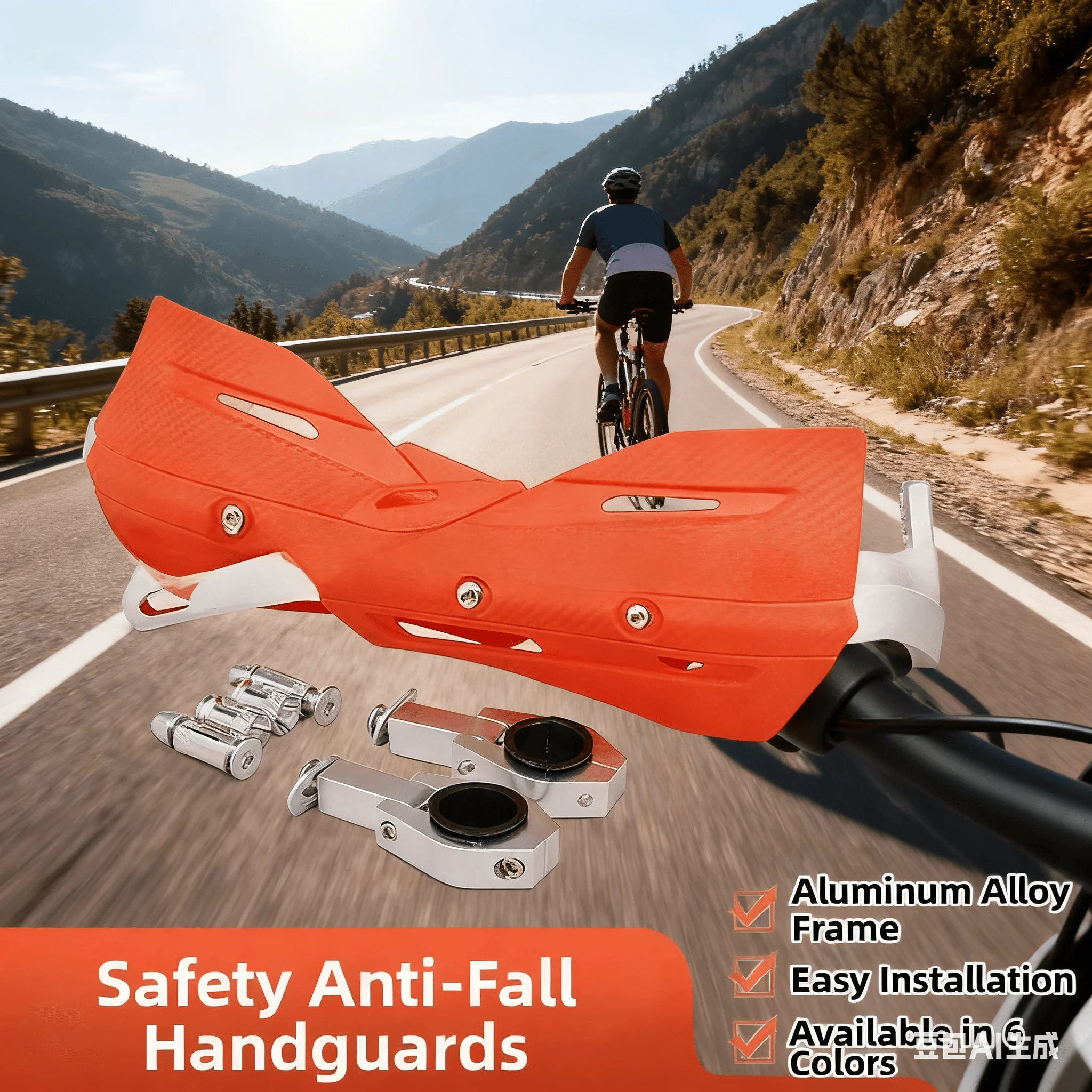 E-bike Hand Guards Aluminum Alloy Multi-Purpose Windproof Handle-Bow Guard For Surron 22mm/28mm Handlebar Protector Parts
