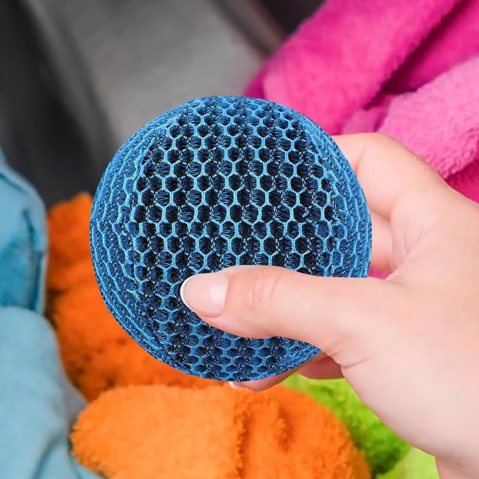Hot Tub Scum Absorber Oil Absorbing Sponge Skimmer Balls Reusable Scum Absorber for Spa Hot Tub Sunscreen Pollen Gnat