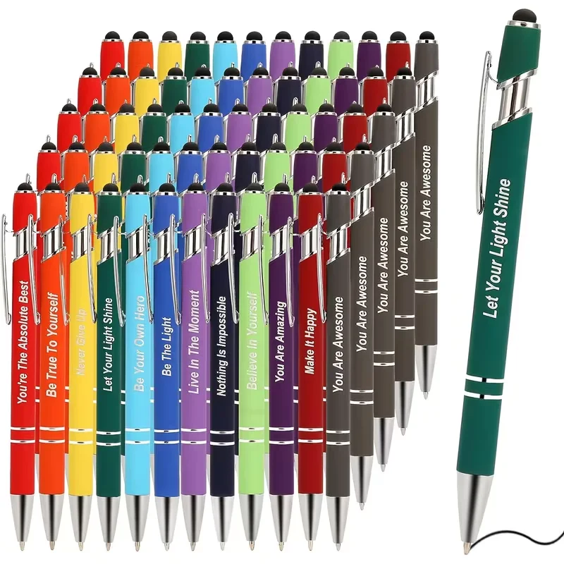 

60 вдохновляющих ручек оптом, идеально подходящих в качестве благодарственных подарков для учителей, коллег, школ и офисов.