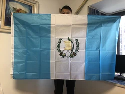 SKY FLAG free shipping 90x150cm Guatemala flag 3x5 Feet Super Poly football FLAG Indoor Outdoor Polyester hanging Flag