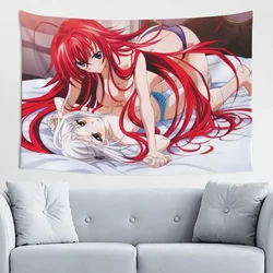 Manga Highschool Dxd Rias Koneko Tapestry Wall Hanging Tapestry For Home Party Room Art Decoration 60*40 Inch