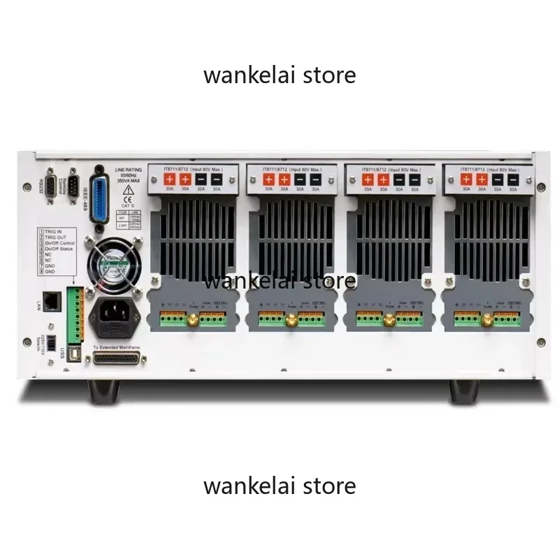 good Wide Range Multi-Channel Programmable DC Electronic Load Meter 80V/40A/200w