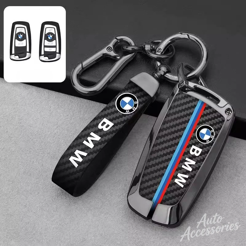 

Car Key Case Cover Carbon Fibre Texture Protection Shell For BMW F20 F30 G20 F31 F34 F10 G30 F11 X3 F25 X4 I3 M3 M4 1 3 5 Series