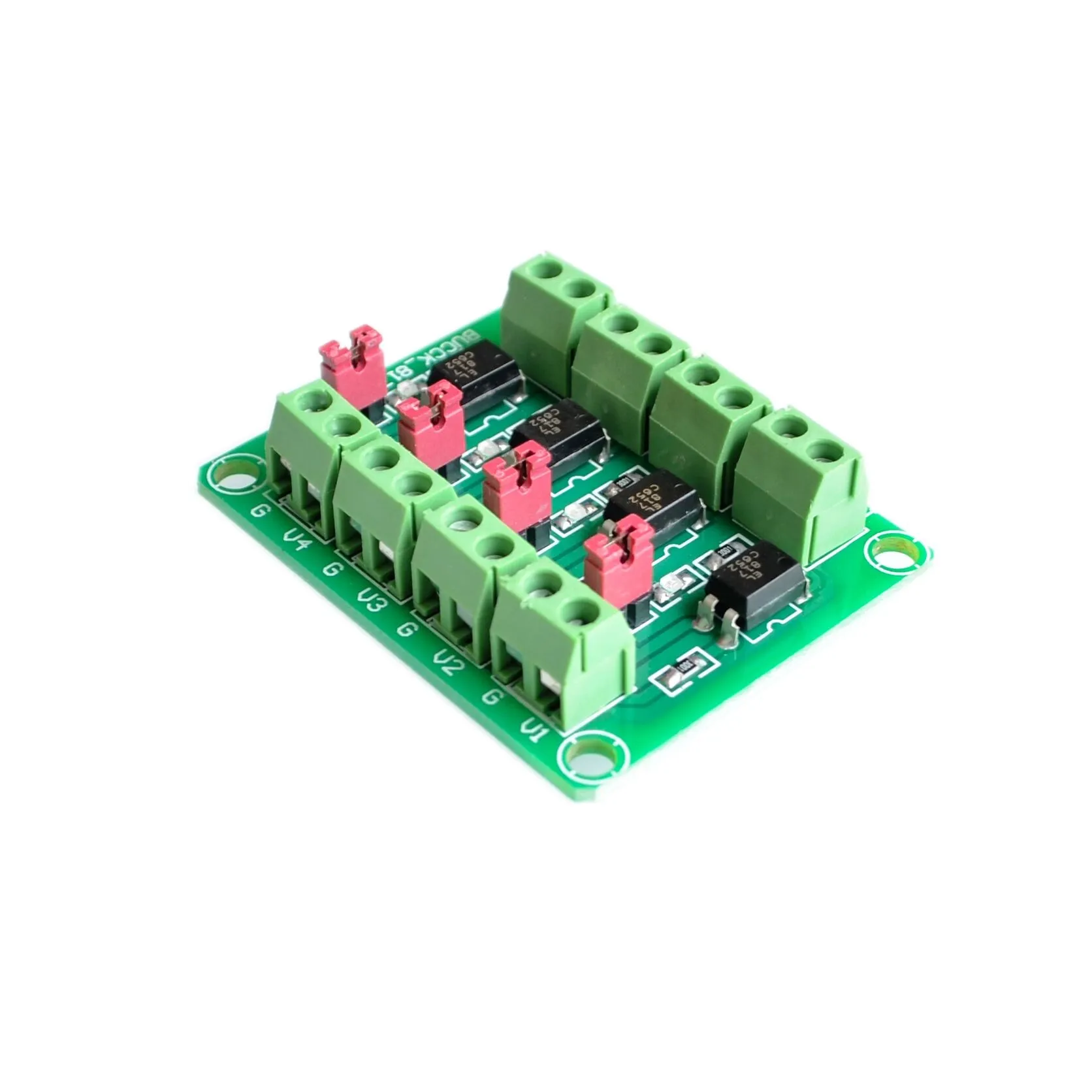 PC817 1 2 4 8 Channel Optocoupler Isolation Board Voltage Converter Adapter Module 3.6-30V Driver Photoelectric Isolated Module