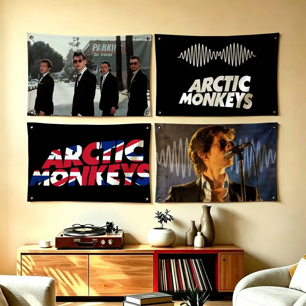 Pop Rock Band A-Arctic Monkeys Flag Suitable For Party Club Outdoor Interior Wall Decoration Banner Fans Gift