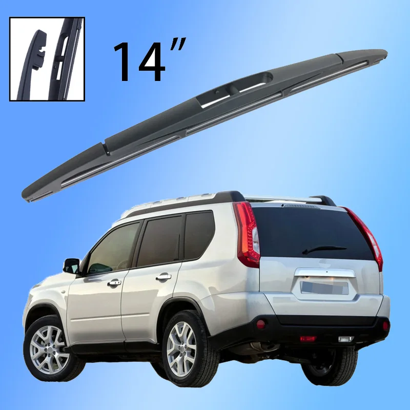 

For Nissan X-Trail T31 2007-2012 Car Accessories 14" Rear Windshield Windscreen Washer Wiper Blade