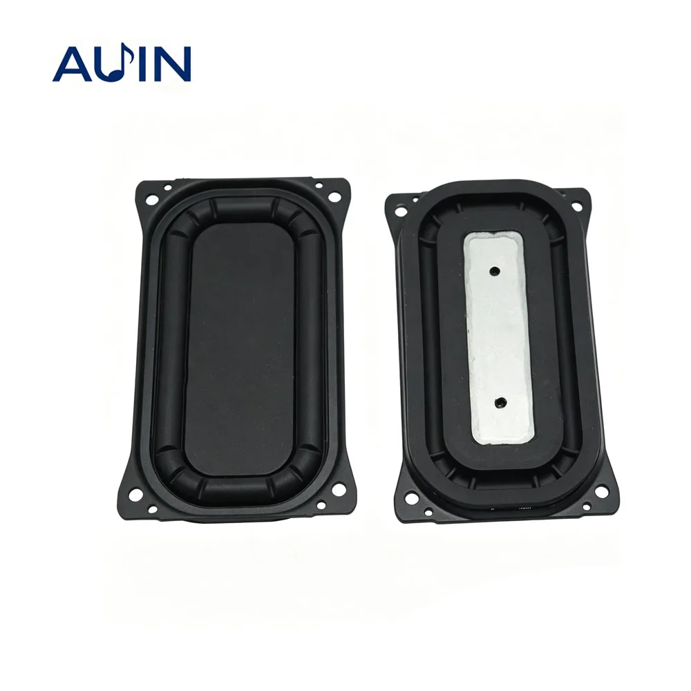 AUIN 2 Pcs Speaker Vibration Plate 48X88MM Rectangular Speakers Bass Radiator Vibrating Membrane For DIY Driver Diaphragm