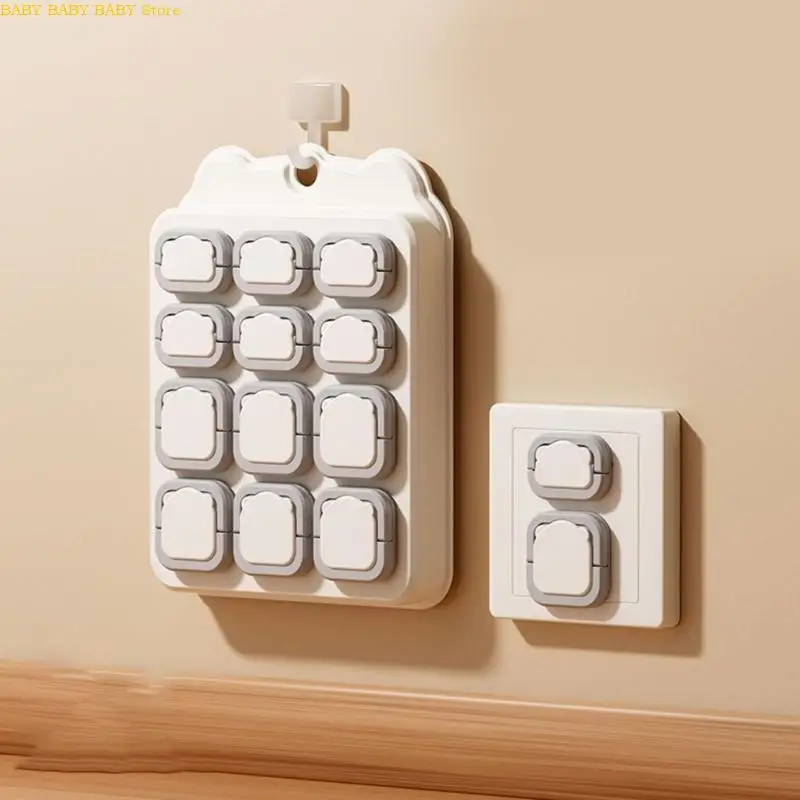 Q81A Cắm Vỏ Bảo Vệ Có Khóa Bé Chống Ổ Cắm Bảo Vệ Trẻ An Toàn Cung Cấp An Toàn Cho Trẻ Cắm Mũ Ổ Cắm Bao