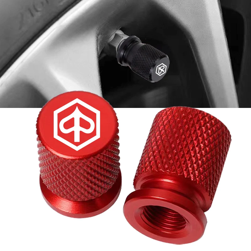 For PIAGGIO Liberty125 MP3 500 Medley Beverly 300 ZIP50 Accessories Motorcycle CNC Aluminum Tire Valve Air Port Stem Cover Caps