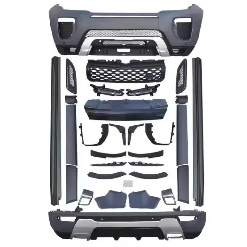 

Evoque 2010-2015 Facelift Bodykit Front/ Rear Bumper Upgrade Conversion Body Kit 2016-2019 Up Models