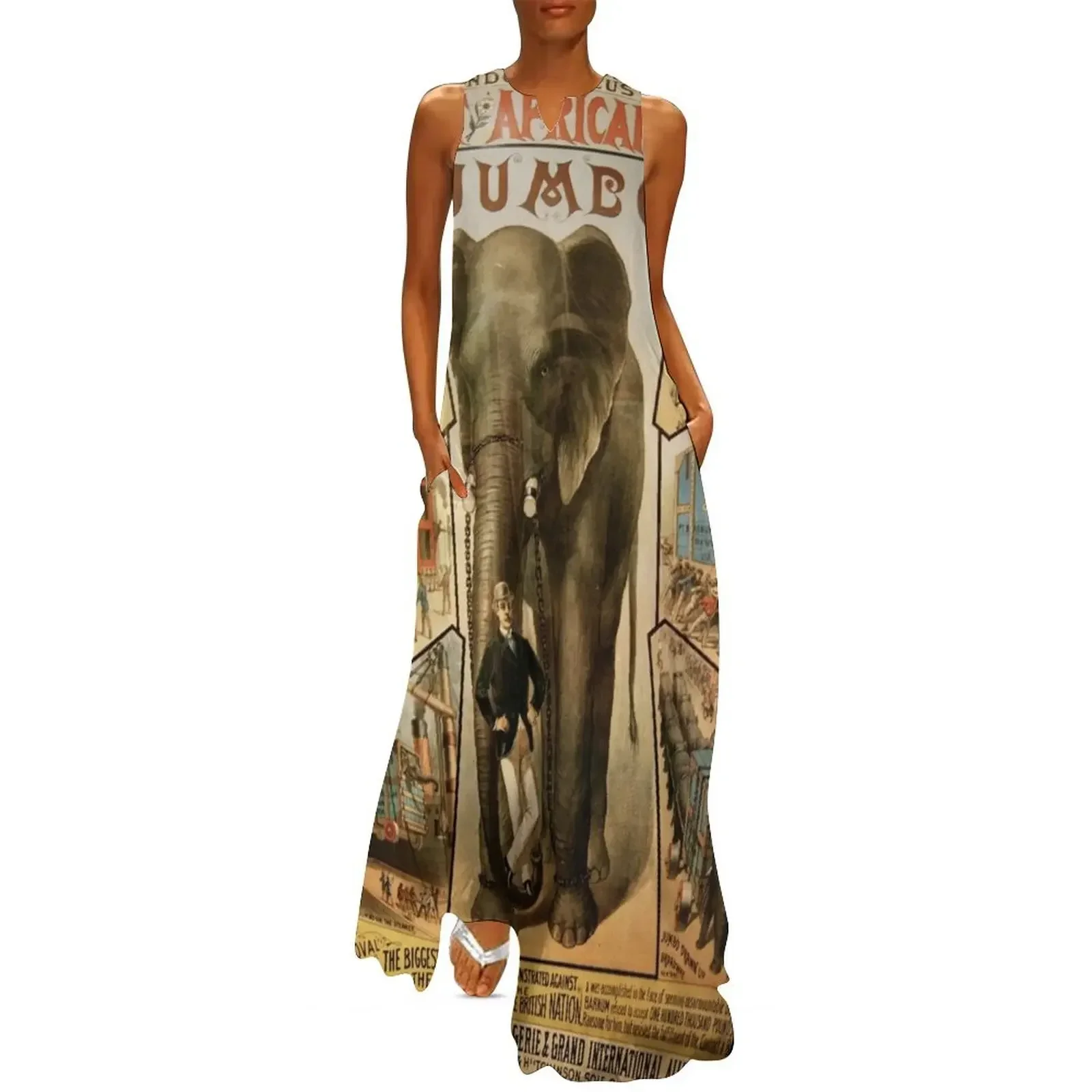 

PT Barnum Poster - Vintage Art Long Dress luxury dresses birthday dress for women luxury 2025 women's summer jumpsuit Dress