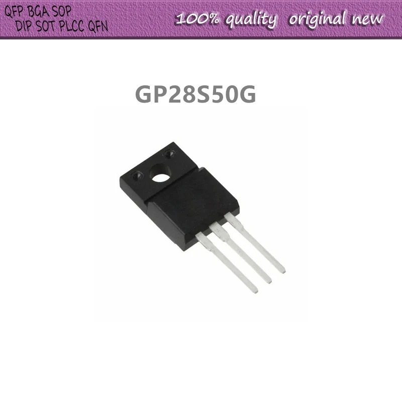 10Pcs/Lot GP28S50G GP28S50 TO-220F